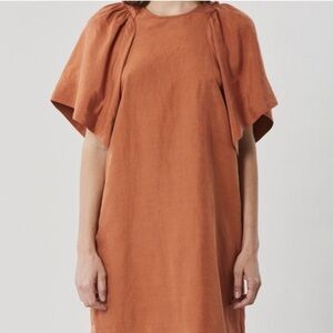 Rachel Comey Relict Dress in Rust size 2